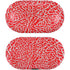 Elephant Print Red Galaxy Buds Skin