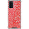 Elephant Print Red Galaxy Note20 5G Clear Case