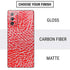 Elephant Print Red Galaxy Note20 5G Skin