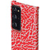 Elephant Print Red Galaxy Note20 Ultra 5G Lite Case