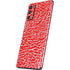 Elephant Print Red Galaxy S20 Fan Edition Skin