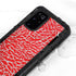 Elephant Print Red Galaxy S20 Plus Waterproof Case