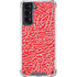 Elephant Print Red Galaxy S21 5G Clear Case