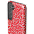 Elephant Print Red Galaxy S21 5G Pro Case
