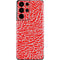 Elephant Print Red Galaxy S21 Ultra 5G Skin
