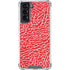 Elephant Print Red Galaxy S22 Clear Case