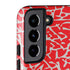 Elephant Print Red Galaxy S22 Plus Pro Case