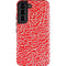 Elephant Print Red Galaxy S22 Pro Case
