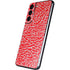 Elephant Print Red Galaxy S22 Skin