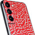 Elephant Print Red Galaxy S22 Skin