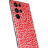 Elephant Print Red Galaxy S22 Ultra Skin