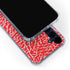 Elephant Print Red Galaxy S24 Clear Case