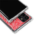 Elephant Print Red Galaxy S24 Ultra Clear Case