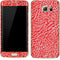 Elephant Print Red Galaxy S7 Edge Skin