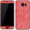Elephant Print Red Galaxy S7 Skin