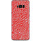 Elephant Print Red Galaxy S8 Plus Skin