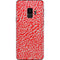 Elephant Print Red Galaxy S9 Skin