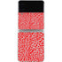 Elephant Print Red Galaxy Z Flip3 5G Skin