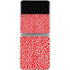 Elephant Print Red Galaxy Z Flip4 5G Skin