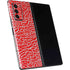 Elephant Print Red Galaxy Z Fold2 5G Skin