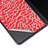 Elephant Print Red Galaxy Z Fold3 5G Skin