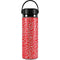 Elephant Print Red Hydro Flask 20oz Wide Mouth Skin
