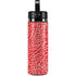 Elephant Print Red Hydro Flask 20oz Wide Mouth Skin