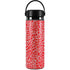 Elephant Print Red Hydro Flask 20oz Wide Mouth Skin