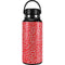 Elephant Print Red Hydro Flask 32oz Wide Mouth Skin