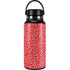 Elephant Print Red Hydro Flask 32oz Wide Mouth Skin