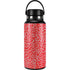 Elephant Print Red Hydro Flask 32oz Wide Mouth Skin