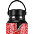Elephant Print Red Hydro Flask 32oz Wide Mouth Skin