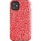 Elephant Print Red iPhone 11 Impact Case