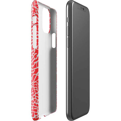 Elephant Print Red iPhone 11 Pro Lite Case