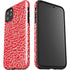 Elephant Print Red iPhone 11 Pro Max Impact Case