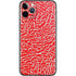 Elephant Print Red iPhone 11 Pro Skin