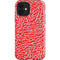 Elephant Print Red iPhone 12 Impact Case