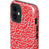 Elephant Print Red iPhone 12 Impact Case