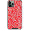 Elephant Print Red iPhone 12 Pro Clear Case