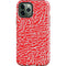 Elephant Print Red iPhone 12 Pro Impact Case