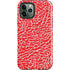 Elephant Print Red iPhone 12 Pro Max Impact Case