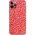 Elephant Print Red iPhone 12 Pro Skin