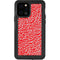Elephant Print Red iPhone 12 Pro Waterproof Case