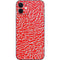 Elephant Print Red iPhone 12 Skin