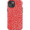 Elephant Print Red iPhone 13 Impact Case