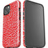 Elephant Print Red iPhone 13 Impact Case
