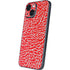 Elephant Print Red iPhone 13 Mini Skin