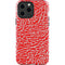 Elephant Print Red iPhone 13 Pro Max Impact Case