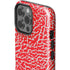 Elephant Print Red iPhone 13 Pro Max Impact Case