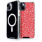 Elephant Print Red iPhone 15 Plus MagSafe Case